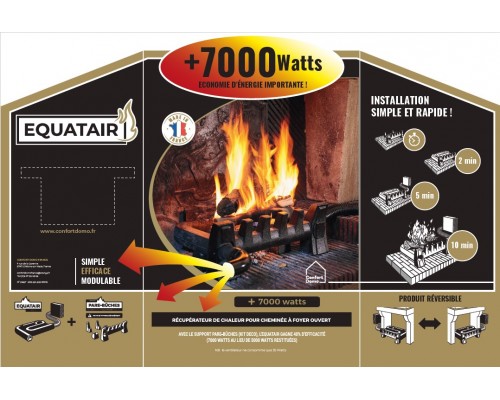 Présentoir PLV EQUATAIR